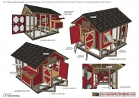 M114 - Chicken Coop Plans Construction - Chicken Coop Design - How To Build A Chicken Coop_12